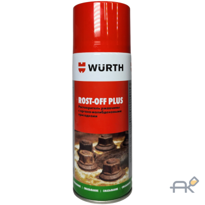 Растворитель ржавчины Rost-Off Plus 400мл WURTH (0890200004)